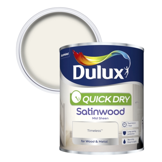 Dulux Retail QD Satinwood Timeless 750ml