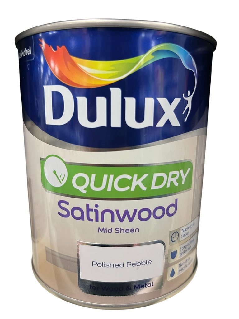 Dulux Retail QD Satinwood Polished Pebble 750ml