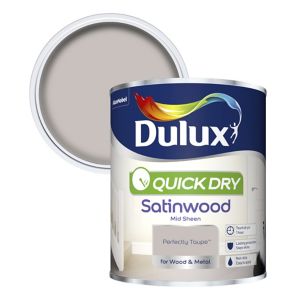 Dulux Retail QD Satinwood Perfectly Taupe 750ml