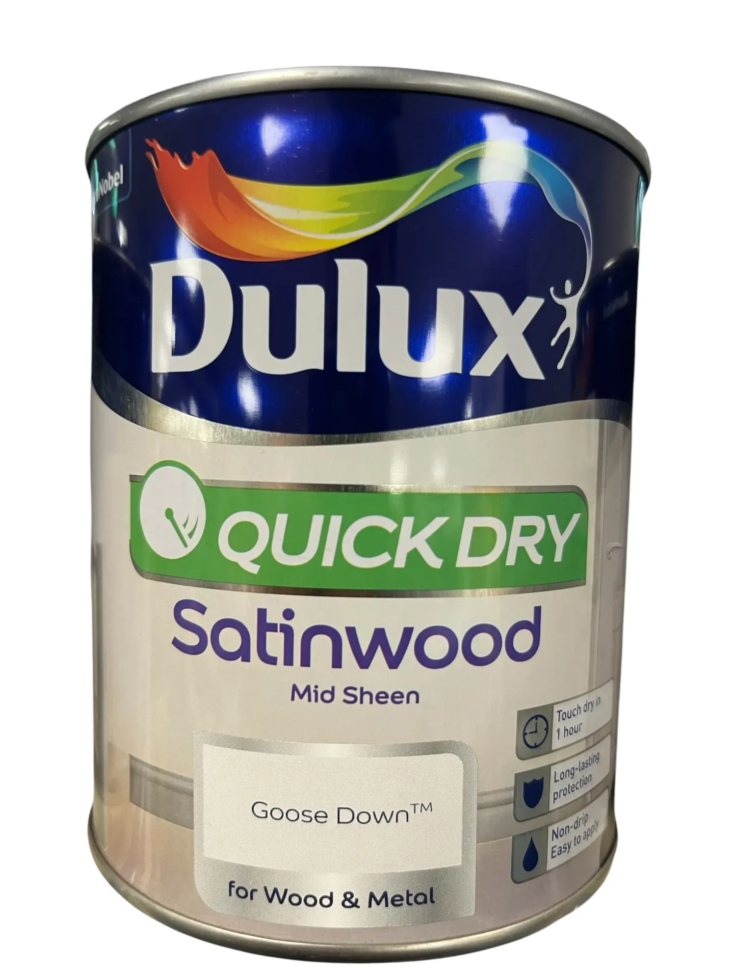 [97040] Dulux Retail QD Satinwood Goose Down 750ml