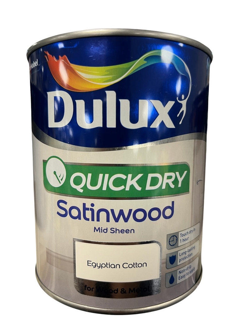 Dulux Retail QD Satinwood Egyptian Cotton 750ml