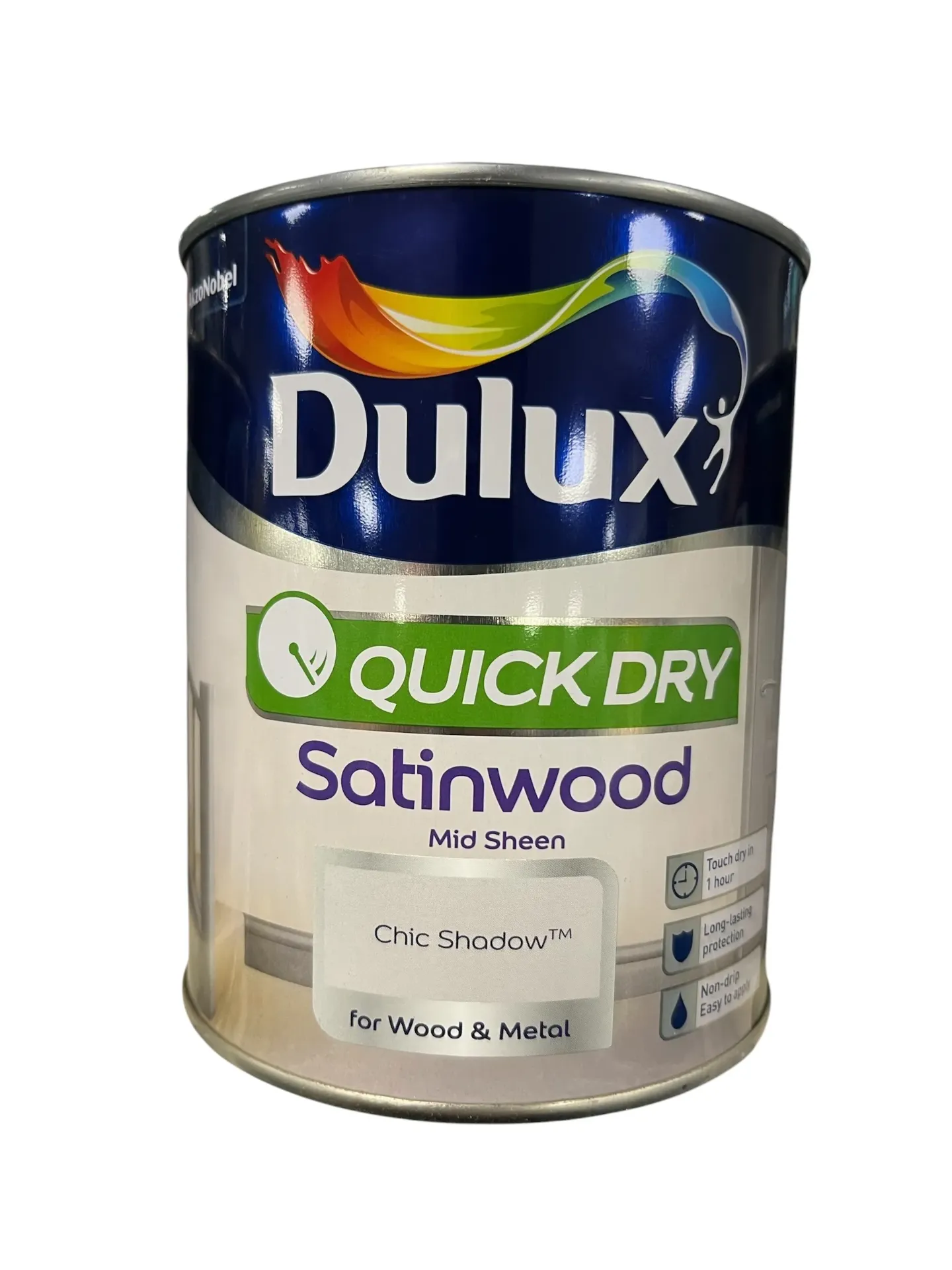 Dulux Retail QD Satinwood Chic Shadow 750ml