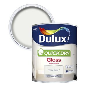 [97037] Dulux Retail QD Gloss White Cotton 750ml
