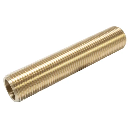 EP 3/4" Brass Running Nipple 4"