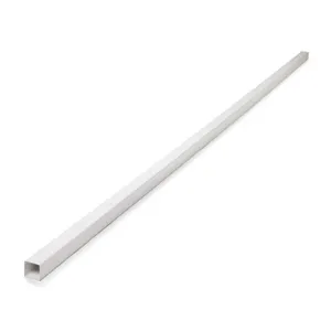 Floplast 65mm White 2.5m Square Downpipe RPS2.5W