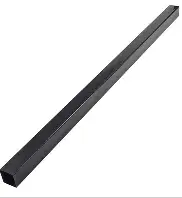 Floplast 65mm Black 2.5m Square Downpipe RPS2.5B