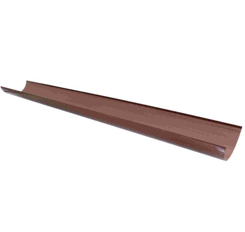 Floplast 112mm Brown Half Round Gutter 4m RG4BR
