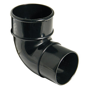 FPDP RO Black 92.5° Bend 68mm RB1B