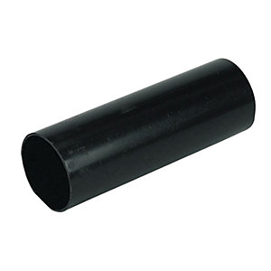 [I-FLO-RP2.5B] Floplast 68mm Black 2.5m Round Downpipe RP2.5B