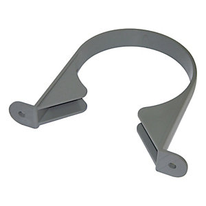 FPS Grey 110mm Pipe Clip SP82G