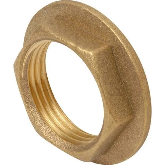 [I-EP-348925] 1 1/4" Brass Flanged Back Nut 348925