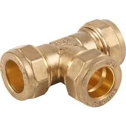 CO 15mm CP Tee Compression