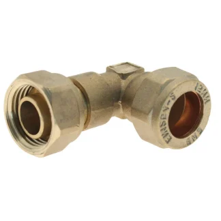 CO 15x1/2" Bent Tap Connector Compression