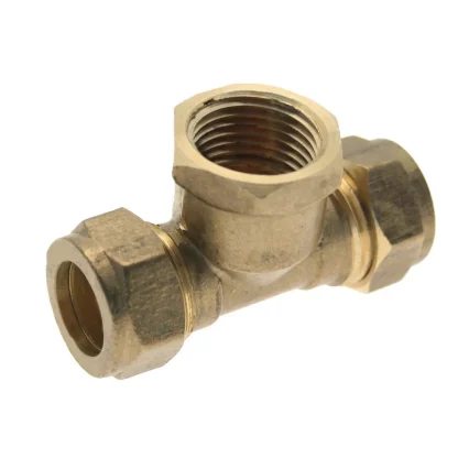 CO 15x15x1/2" Female Branch Reducing Tee  Compression