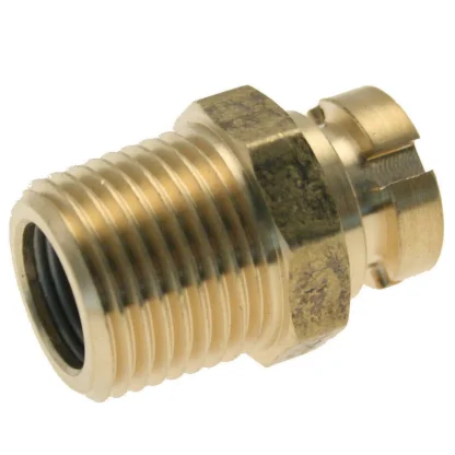 EP Micropoint Straight Gas Hose Connector 1/2"
