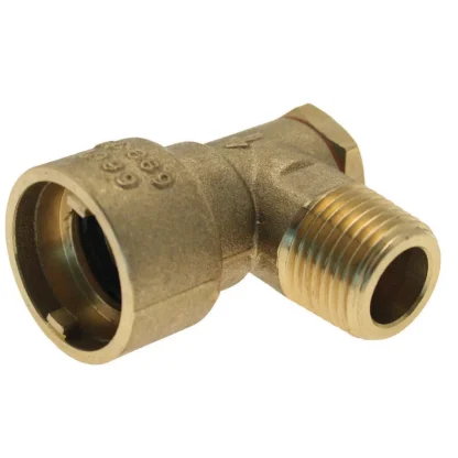 EP Angled Bayonet Gas Hose Connector 1/2"
