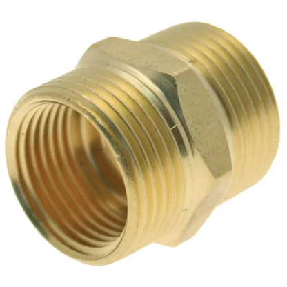 EP 3/8" Brass Nipple M x M