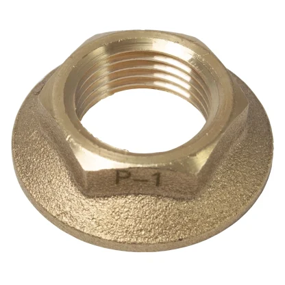 EP 1/2" Brass Flanged Back Nut 348910