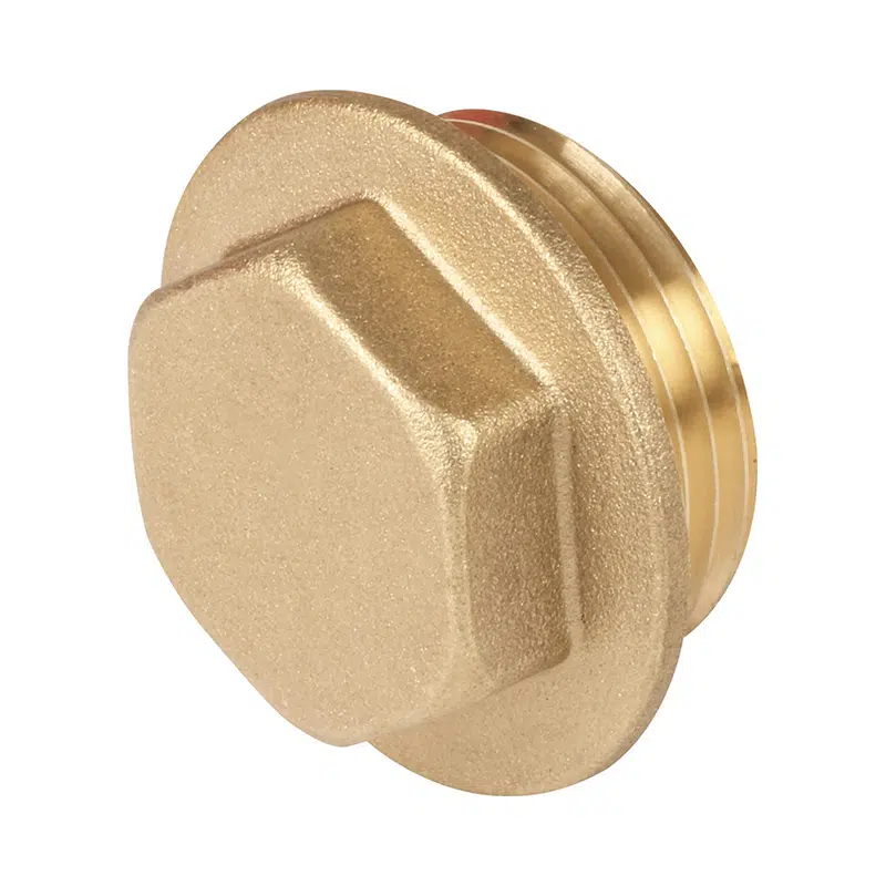EP 1/8" Brass Plug Flanged 348203