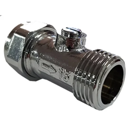 EP Flat Face Isolating Valve 15mm x 1/2" CP