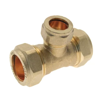 CO 28x28x22mm Branch Reducing Tee Compression
