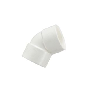 FPOF White 21.5mm 45° Bend OS12W