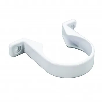 [I-FLO-WS36W] Floplast 50mm White Solvent Pipe Clip WS36W