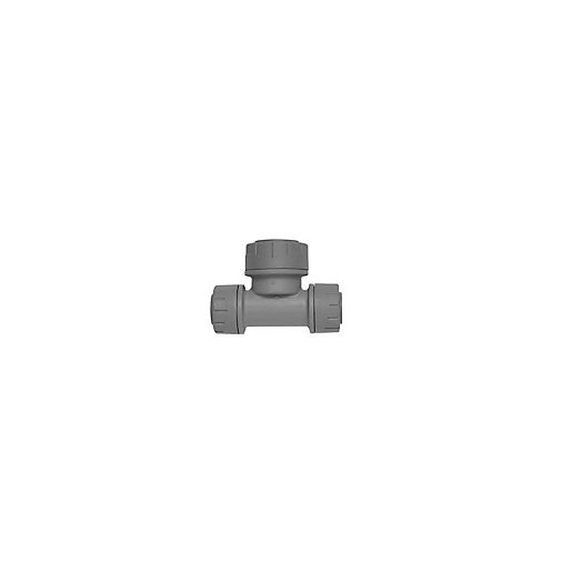 Polyplumb 15x15x22mm Both Ends Reducing Tee PB1622