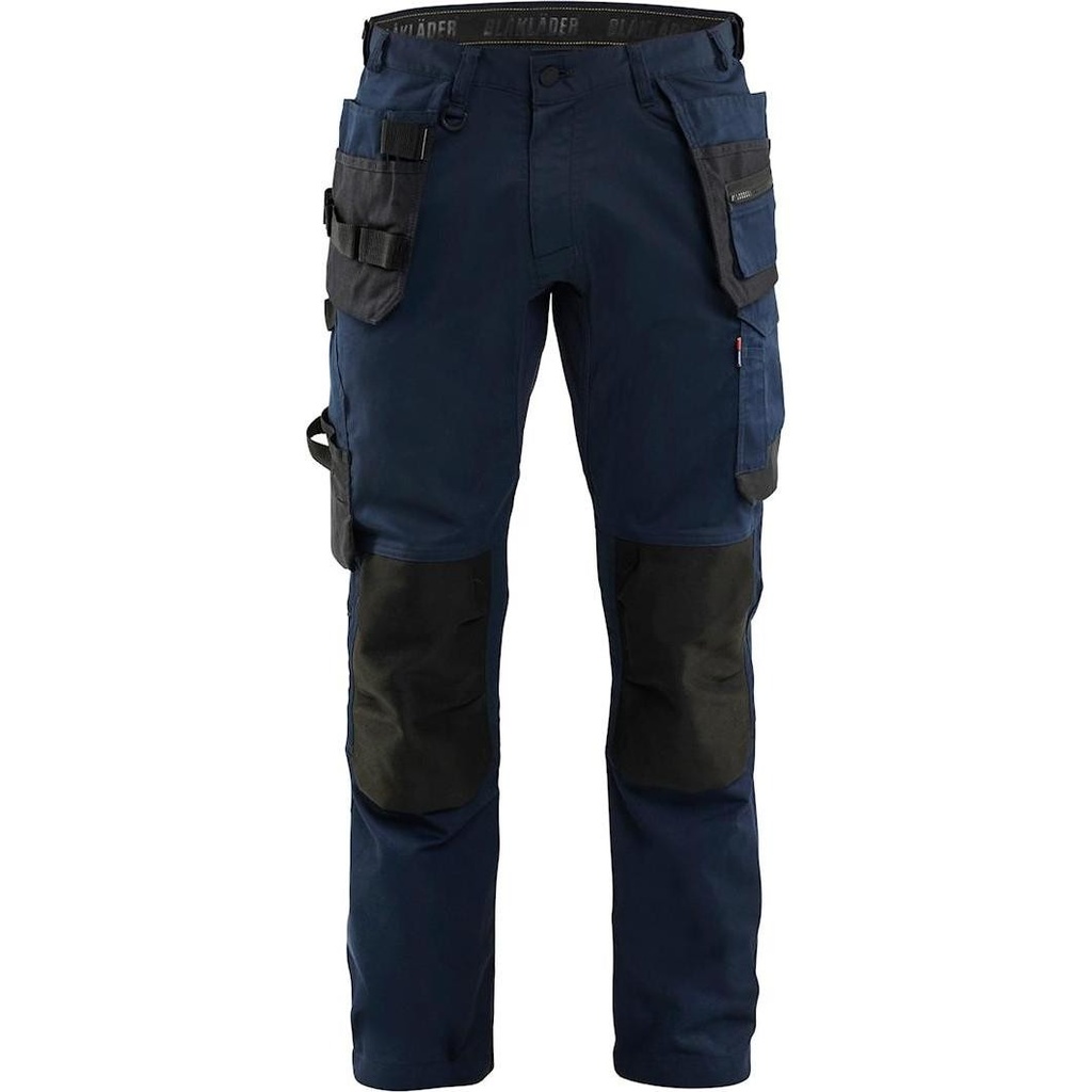 Blaklader Craftsman Trousers with Stretch Dark Navy Blue- C50