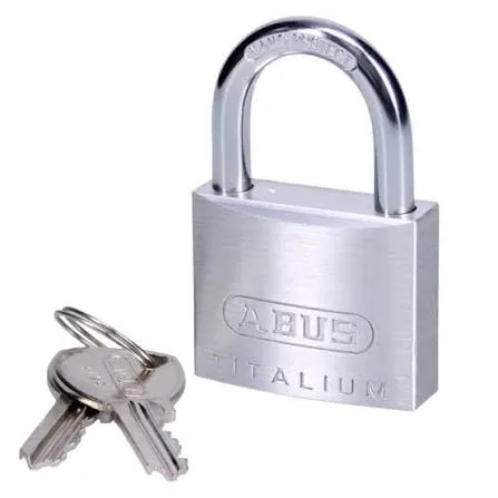 [I-ABUS-L21596] Abus Titalium 64TI Series Open Shackle Padlock 60mm