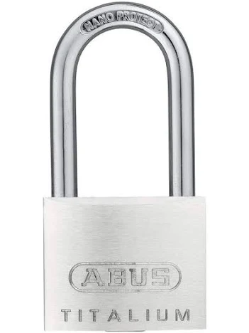 [I-ABUS-L21586] Abus Titalium 64TI Series Open Shackle Padlock 40mm