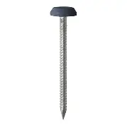 [I-OJ-POLYNAIL065MH] Unifix A4-316 St/St Plastic Headed Nails Mahogany - 65 x 3.32mm