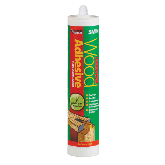 Everbuild Lumberjack 5 Min Wood Adhesive 310ml