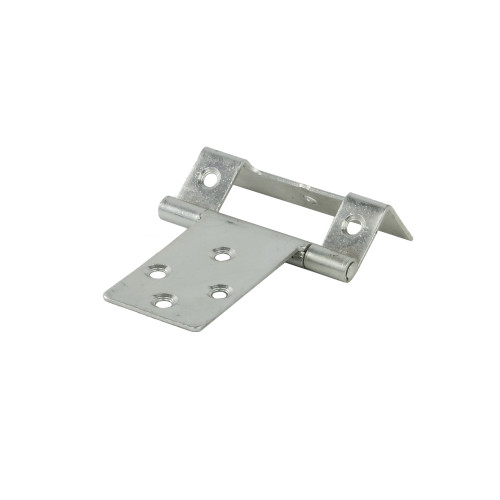 [CH126L] Centurion Single Cranked Steel Flush Hinges, Zinc Plated, 51mm x 16mm