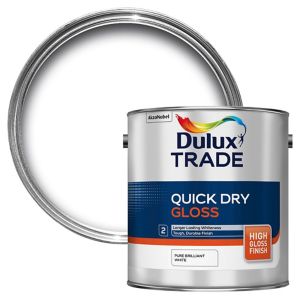 Dulux Trade QD Gloss Pure Brilliant White 2.5L