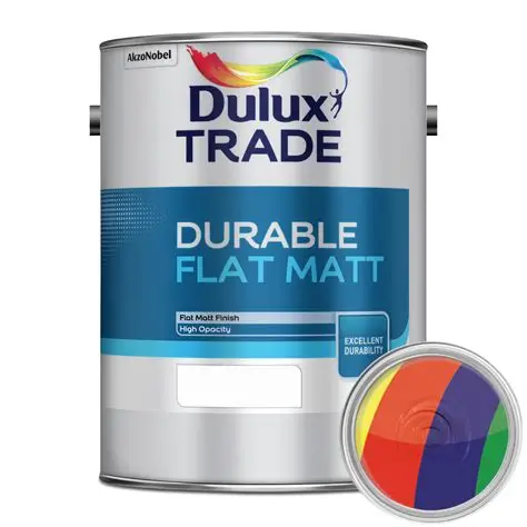 Dulux Trade Durable Flat Matt Tinted Colour LB 5L