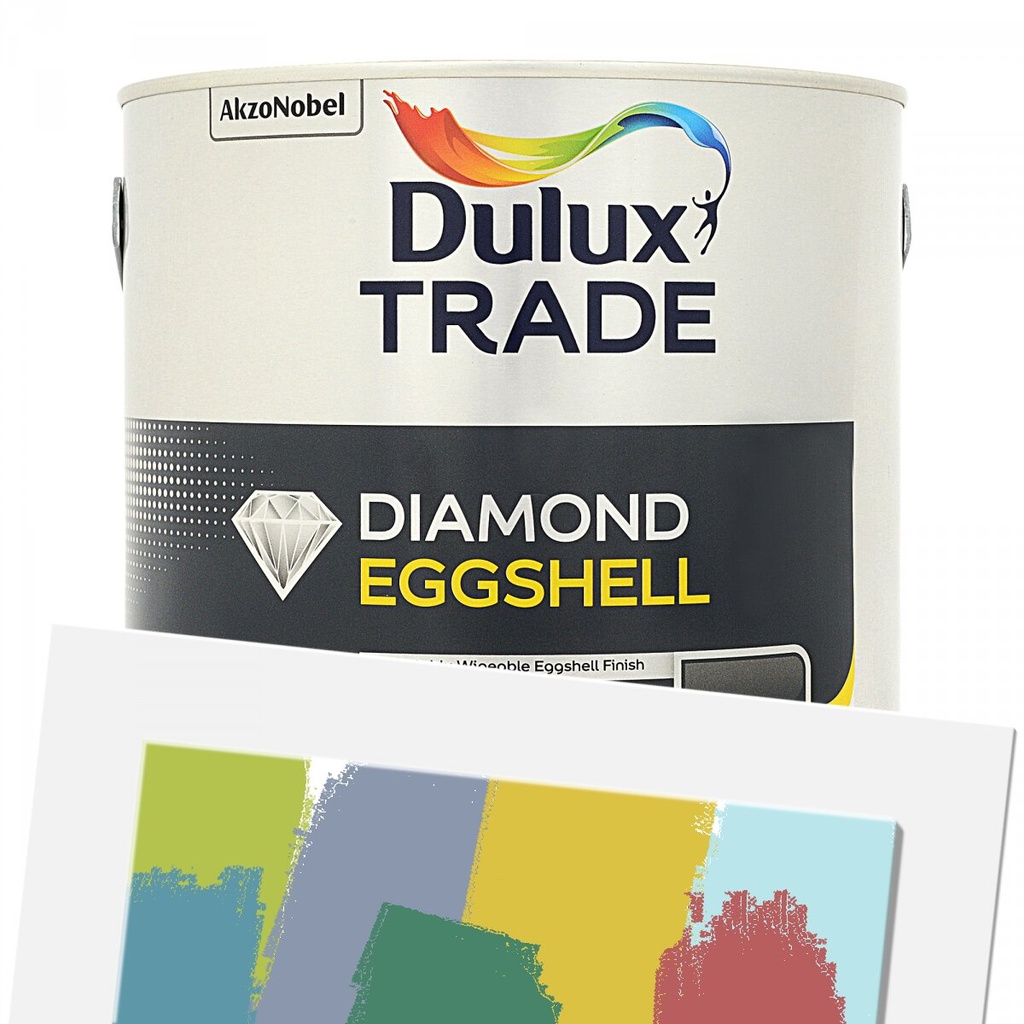 Dulux Trade Diamond QD Eggshell Tinted Colour LB 2.5L