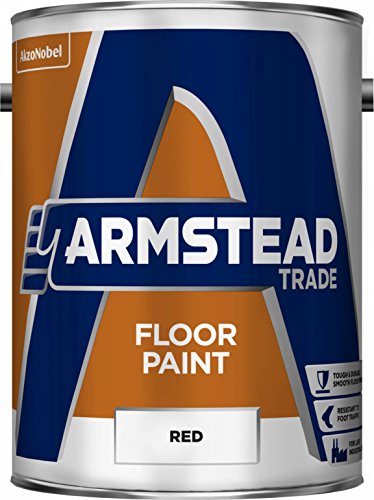 [5218612] Armstead Trade Floor Paint Red 5L