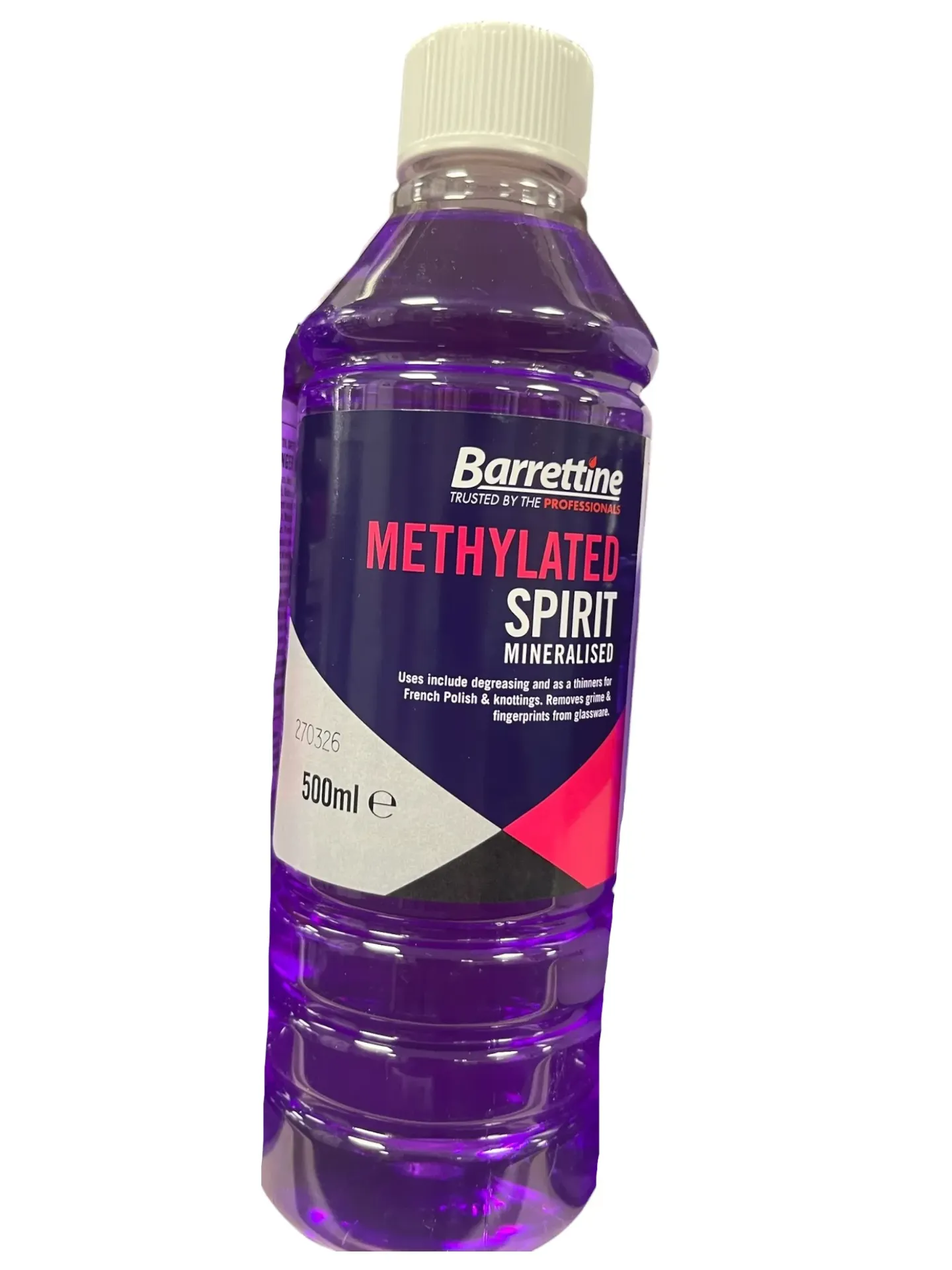 [4448] Barrettine Methylated Spirit 500ml