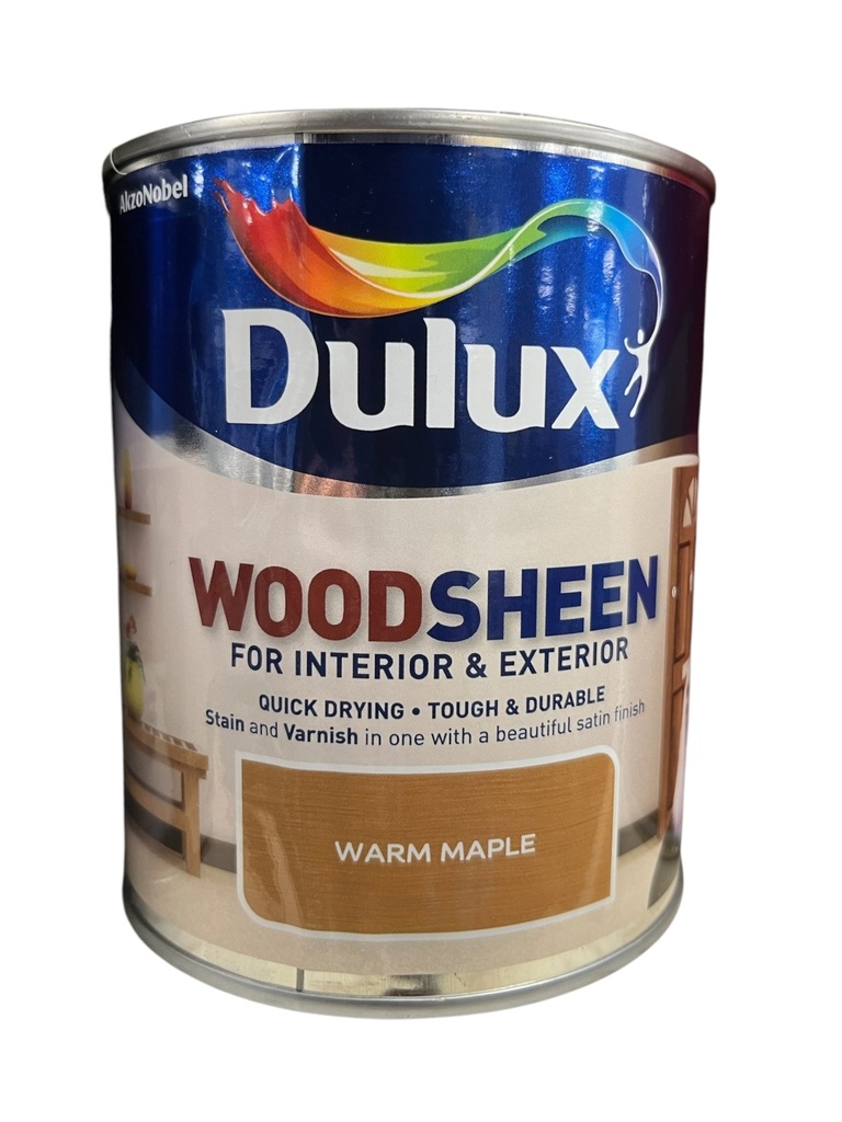 Dulux Waterbased Woodsheen Warm Maple 750ml