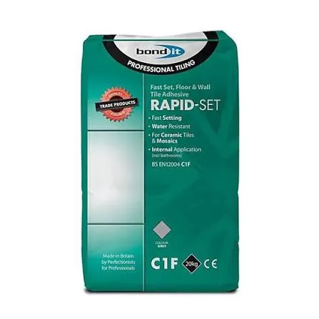 Bond It Rapid-Set Tile Adhesive Grey 20kg