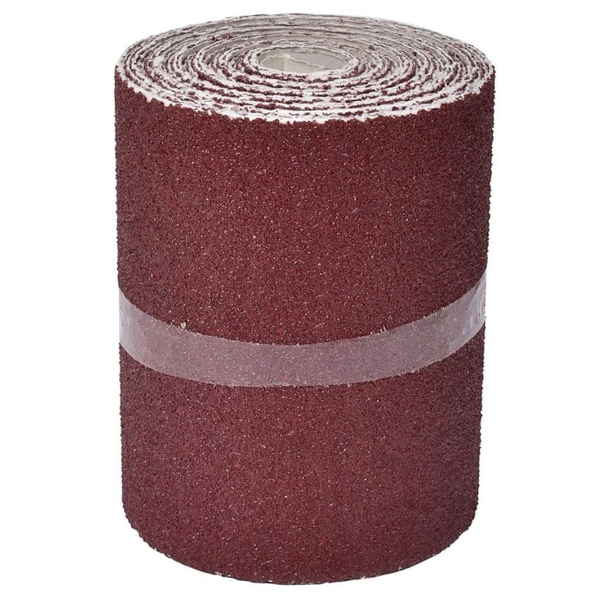 [V4100] Amtech P40 Grit (Very Coarse) Aluminium Oxide Sanding Roll (115mm x 500cm)