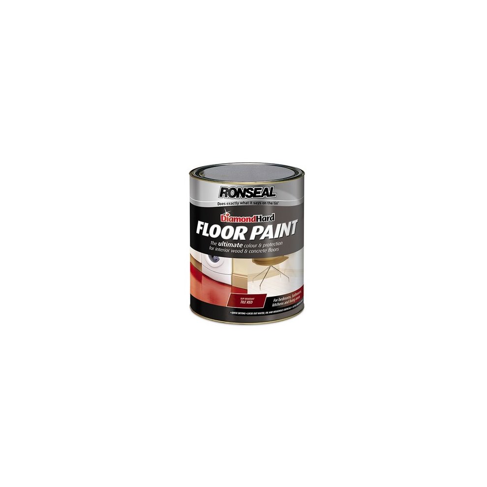 Ronseal Diamond Hard Floor Paint Slate 5L