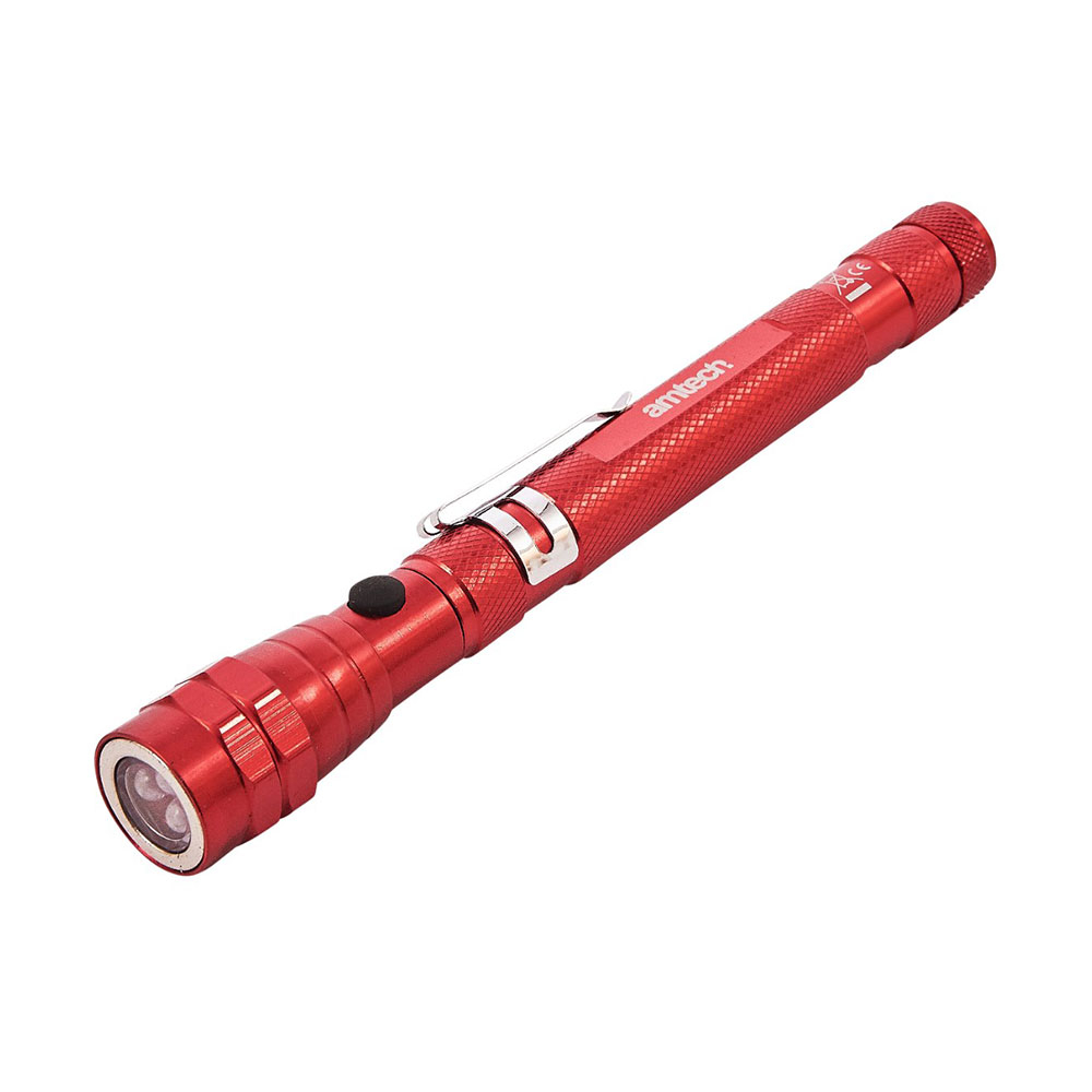 [S8006] Amtech 3 LED Telescopic Torch and Magnetic Pick Up Tool