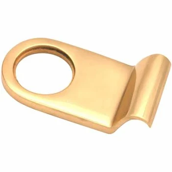 Sichern Victorian Plain Cylinder Pull - Electro Brass