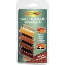 Briwax Wax Filler Sticks Medium Wood Shades