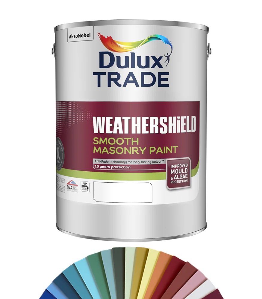 Dulux Trade Weathershield Smooth Tinted Colour Medium Base 5L