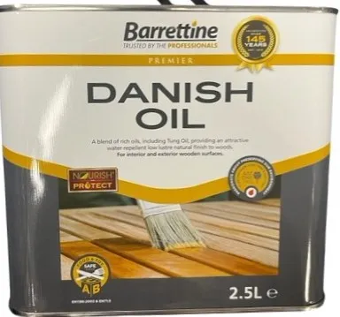 Barrettine Danish Oil 2.5L
