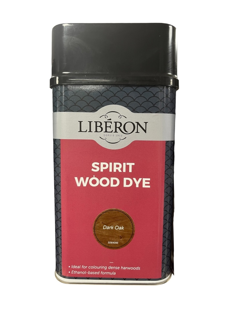 Liberon Spirit Wood Dye Dark Oak 250ml