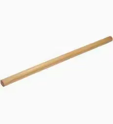 Faithfull Wooden Broom Handle 1.53m x 28mm (60 x 1.1/8in)